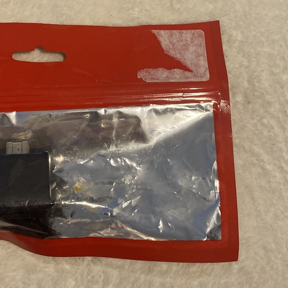 Motion Plus Adapter For Nintendo Wii  Black Adapter Game Stop Pre-owned Sealed - Picture 7 of 8